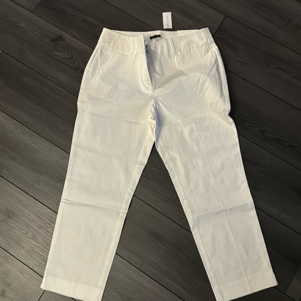 Ann Taylor crop length curvy pants